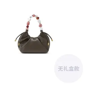 CHARLES&KEITH Кожаная сумка ведро, Dark Moss Dark Moss Green