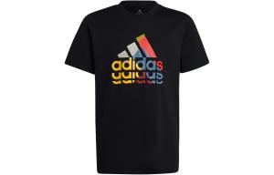 Детская футболка Adidas, черный