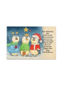 Mr. & Mrs. Panda Пазл «Зимняя тематика: Три волхва» в белом цвете