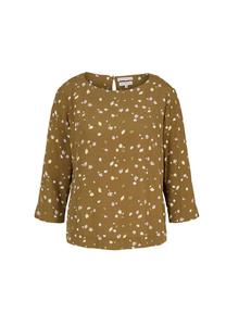 Блузка летняя блузка Tom Tailor, зеленый