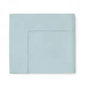 Простыня SFERRA Fiona из сатина и хлопка, 290х290, светло-голубой