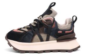 Кроссовки женские толстые низкие Mr.Shang, красный