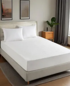 Охлаждающий водонепроницаемый наматрасник 46 см, размер Full Unikome, белый