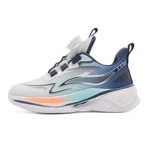 Легкие амортизирующие низкие детские кроссовки для повседневной носки BOBDOG, темно-синий/белый