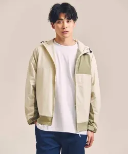 Худи CREATION CUBE с 3D-принтом на рукавах, из эластичного нейлона, на молнии (мужское) Select Brands, цвет Ivory