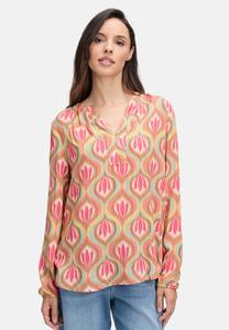 Блуза Cartoon CASUAL-MIT MUSTER, Pink/Green/Pink