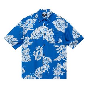 Рубашка Stussy Hawaiian Short-Sleeve Shirt, Blue