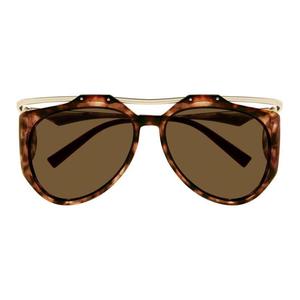 Солнцезащитные очки скульптурной формы SAINT LAURENT