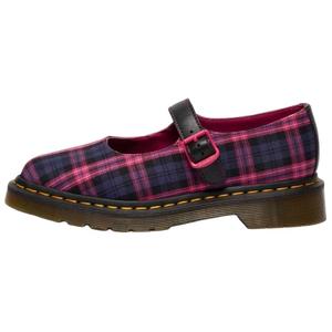 Dr.Martens Туфли Mary Jane на массивном каблуке Elphie 3,2 см женские синие розовые