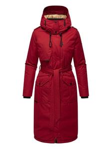 Пуховик Navahoo, цвет dark red