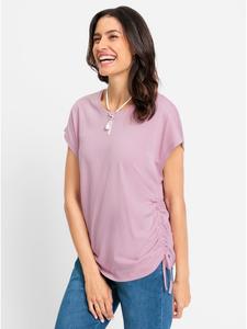 Рубашка с круглым вырезом розового цвета WITT WEIDEN