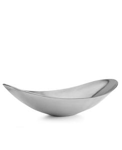 Большая лавовая чаша Nambé, серебро