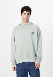 Толстовка ARKK Copenhagen BOXY HOODIE UNISEX, Ice Grey/Light Blue