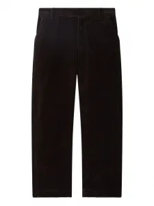 Вельветовые брюки с карманами Bonpoint, коричневый