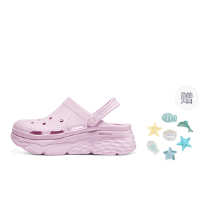 Skechers Женские кроксы Max Cushioning Monster Bubbles в цвете Pink Purple