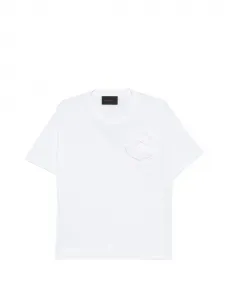 Футболка с цветочными аппликациями Simone Rocha, белый