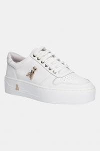 Детские кожаные кроссовки Patrizia Pepe, белый