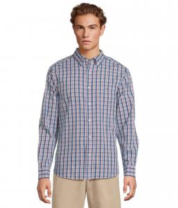 Рубашка Vineyard Vines Sandie Plaid Perfect Wash Shirt, Moonshine