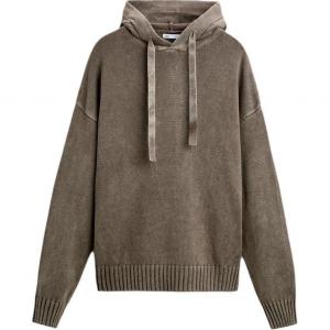 Свитшот мужской chocolate ZARA, коричневый