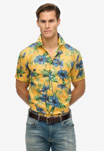 Рубашка HAWAIIAN PRINTED Superdry, желтый