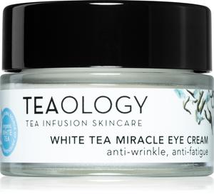Крем для глаз Anti-Age White Tea Miracle Cream против морщин и темных кругов Teaology, 15 мл
