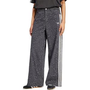 Джинсовые свободные брюки Adidas Originals, черный