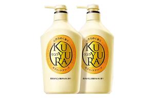 Набор для ухода за кожей в душе с успокаивающим и ароматическим эффектом, 2 бутылки/4 бутылки KUYURA