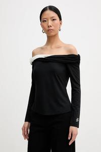 Блуза Karl Lagerfeld, черный