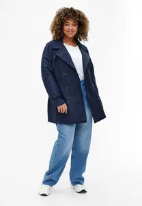 Тренчкот MIT GÜRTEL Zizzi, темно-синий