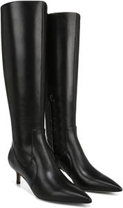 Женские высокие сапоги Franco Sarto Kesha Fashion, Black Leather