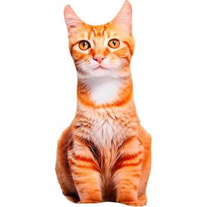 Реалистичная кошка компаньон плюшевая кукла 48см высота LEWAHON