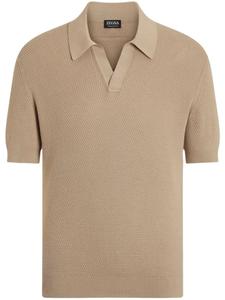 Рубашка поло Zegna, нейтральный