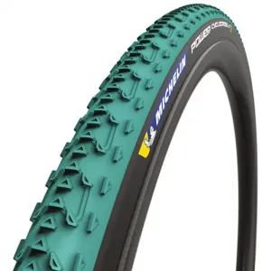Гравийная шина Michelin Power Cyclocross Jet Tubeless 700C x 33, зеленый