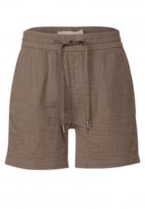 Брюки свободного кроя STREET ONE, коричневый