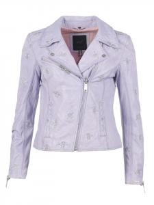 Кожаная куртка Maze Blackridge, цвет lavendel