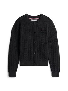 Вязаный кардиган TOMMY HILFIGER, Black