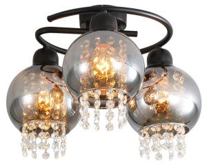 Потолочный светильник Nettlife Mandel, черный - металл - 23 x 37 x 37 см