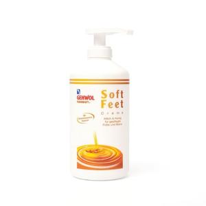 Крем для ног с гиалуроновой кислотой, тюбик 500 мл с дозировкой. GEHWOL FUSSKRAFT SOFT FEET