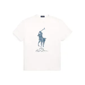 Polo Ralph Lauren Футболка SS24 мужская Nevis Island ecru