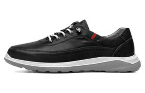 Мужские кожаные повседневные кроссовки Mellen, черный