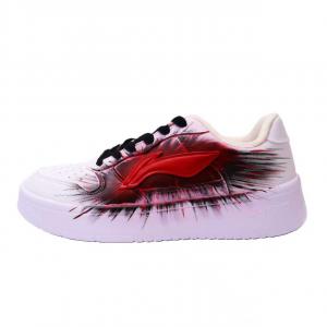 LINING Кроссовки для скейтбординга Abrasion Resistant Low top Unisex красный черный