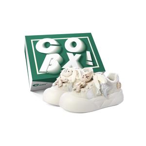 Кроссовки для скейтбординга Cob с низким верхом, нескользящие, водостойкие, легкие, женские Cobx, Beige Pink (Fleece-Lined)