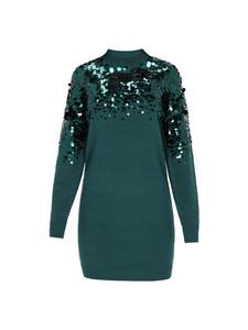 Faina Женское платье изумрудного цвета