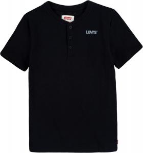 Футболка Levi's Boys Henley, Black