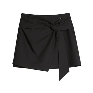 Повседневная короткая юбка женская ELLE, черный