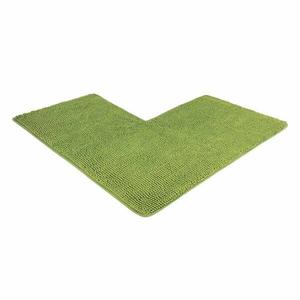 Коврик для ванной WohnDirect Badematte PARIS, 100x2x100 см, зеленый