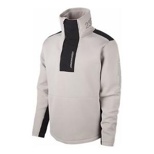 Толстовка Men's Air Jordan 23 Engineered Stand Collar Knit Contrasting Colors Half Zipper Gray, мультиколор