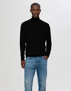 Водолазка Selected Homme черного цвета