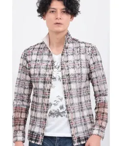 Рубашка с цветочным принтом TORNADO MART Russell из кружева, цвет Off