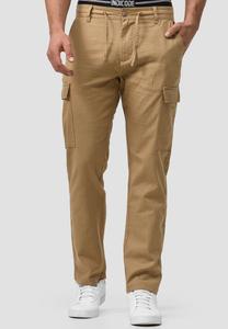 Брюки-карго INDICODE JEANS, цвет cornstalk